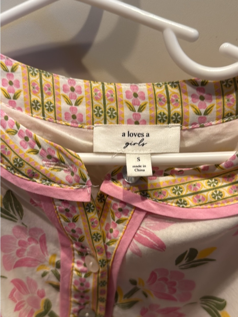 A loves A mommy and me matching Floral Tie-Waist linen blend Dress - Picture 2 of 10